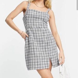 Tweed Plaid Abercrombie Dress